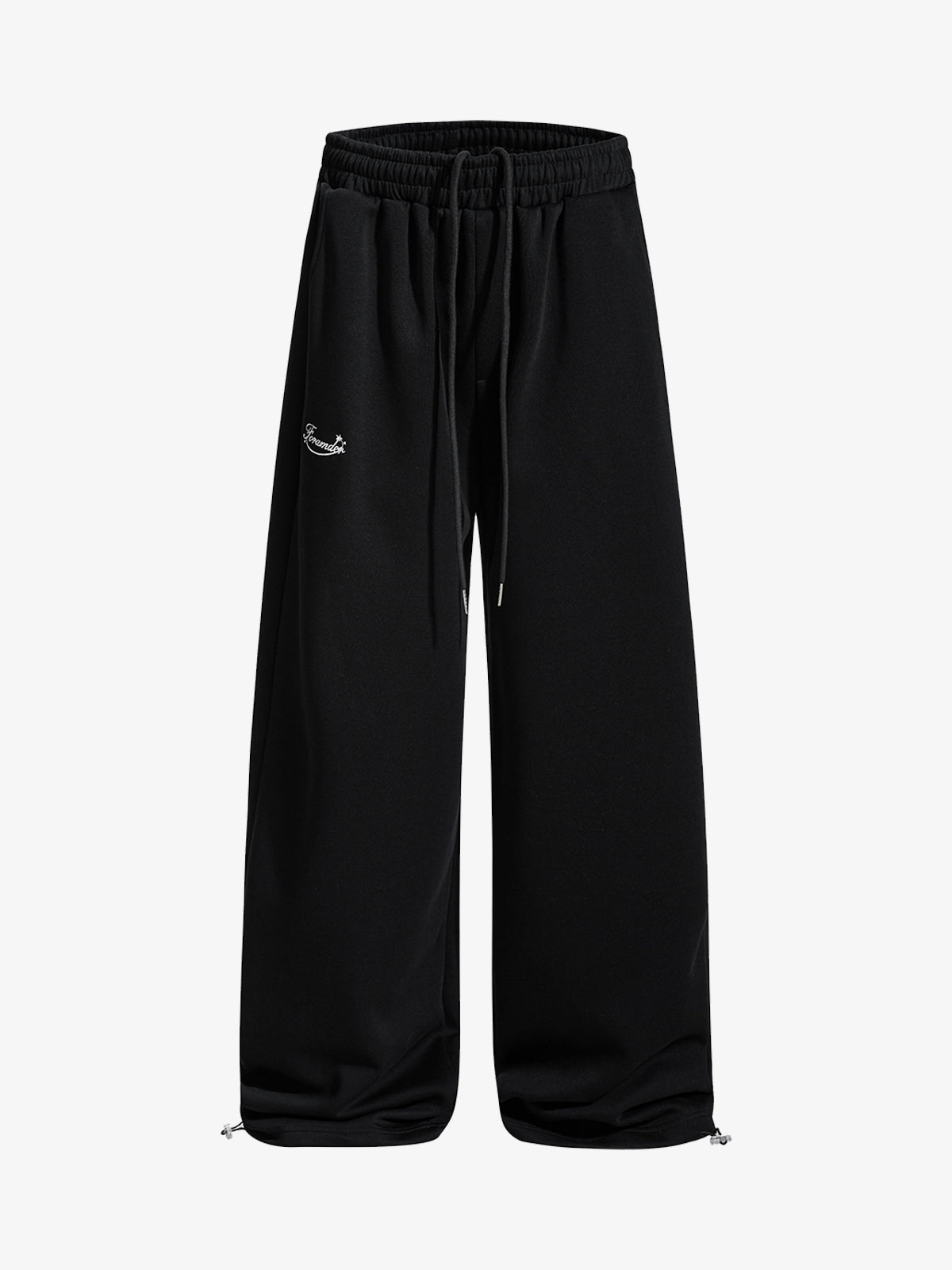 Street Detachable Flap Lace-up Jogger Pants