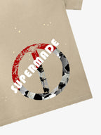 precipice Soccer Circle Graphic T-Shirt