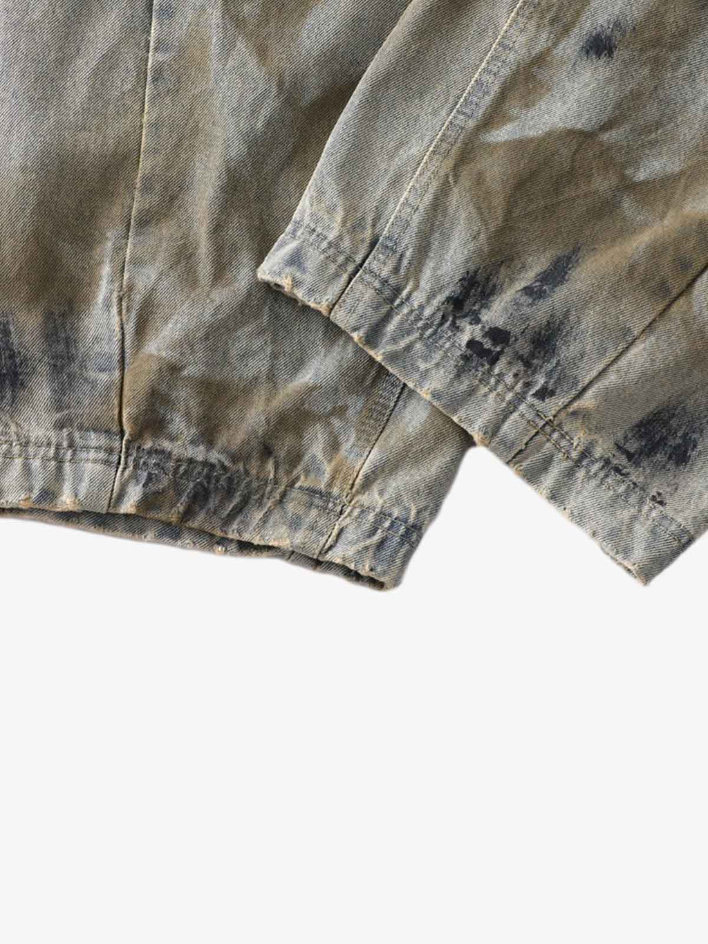 Dirty Wash Spray Dyed Barrel Jeans