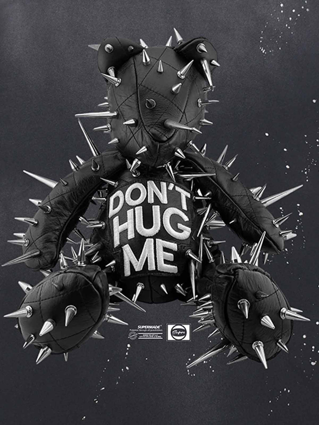 Spiked Bear Graphic T-Shirt
