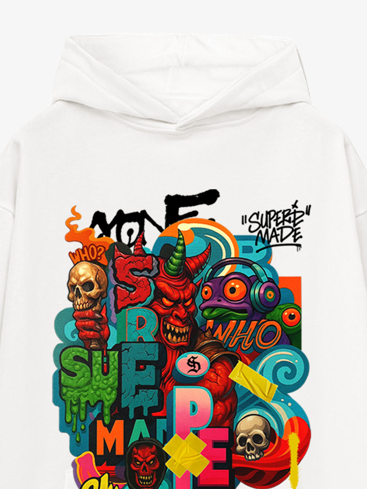 Theprecipice Devil Street Graffiti Carnival Hoodie