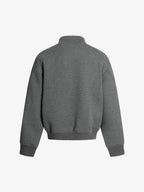 Panel Cut Stand Collar Zip Up Jacket