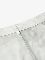 Vintage Dirty-Dyed Washed Wide-Leg Cargo Pants - 2559