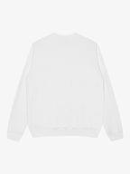 Street Contrast Design Slogan Print Round Neck Sweatshirt
