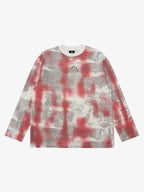 Street Dirty Bye Gradient Design Long-Sleeved T-Shirt