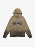 precipice Thorn Embroidery Zip Hoodie