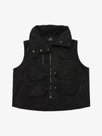 Heavy-Duty Multi-Pocket Multi-Zipper Vest