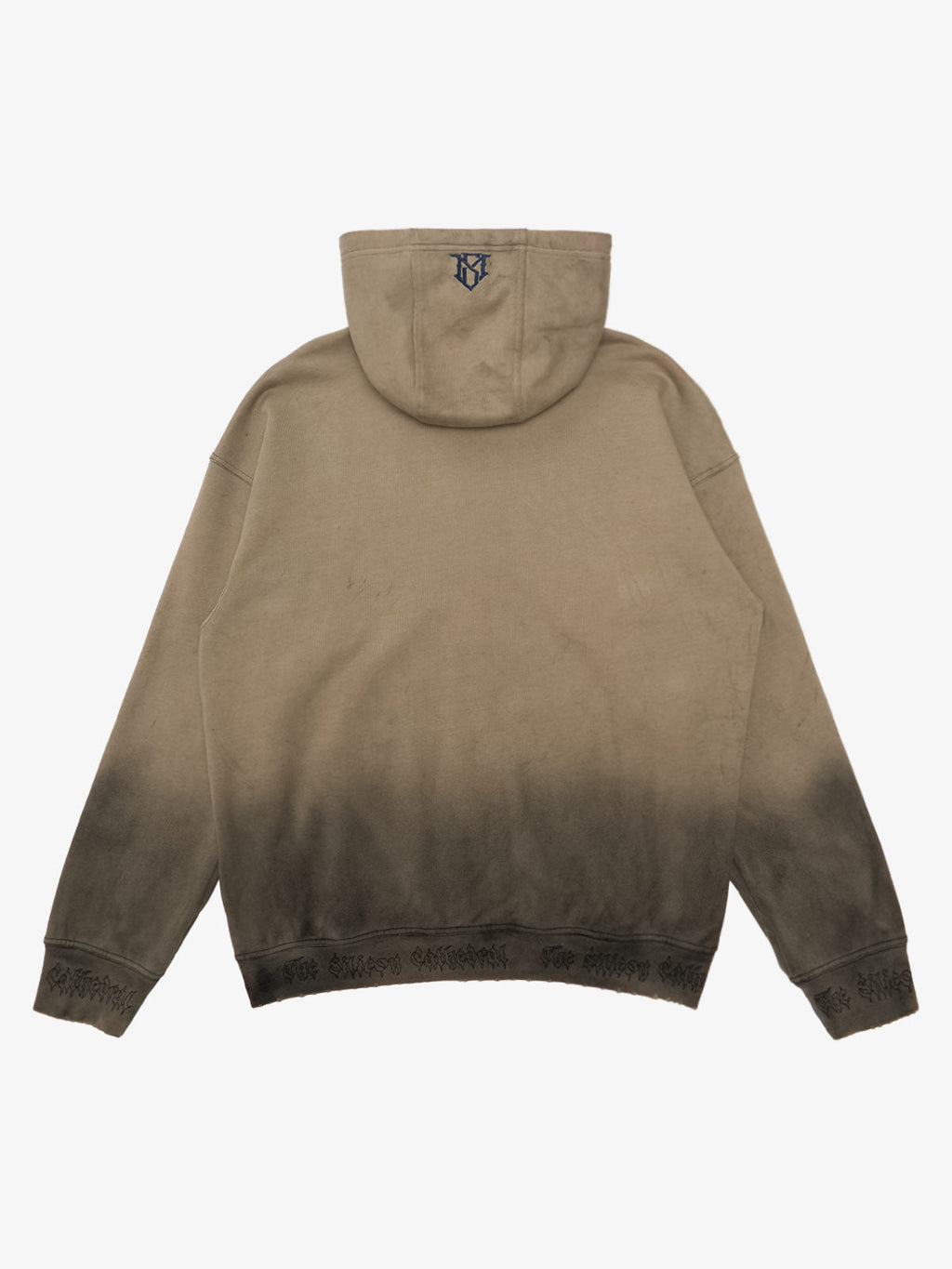 precipice Thorn Embroidery Zip Hoodie