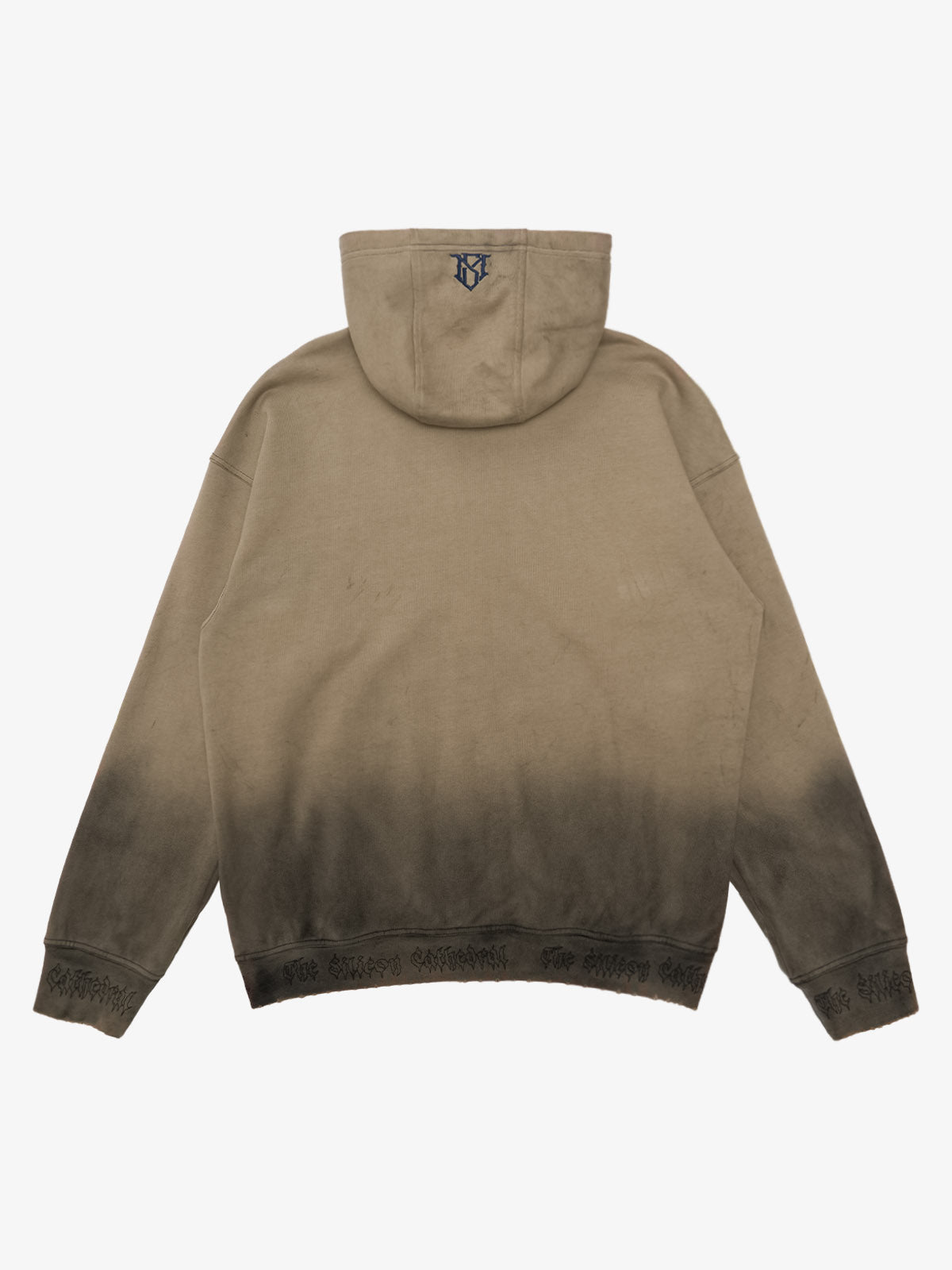 precipice Thorn Embroidery Zip Hoodie
