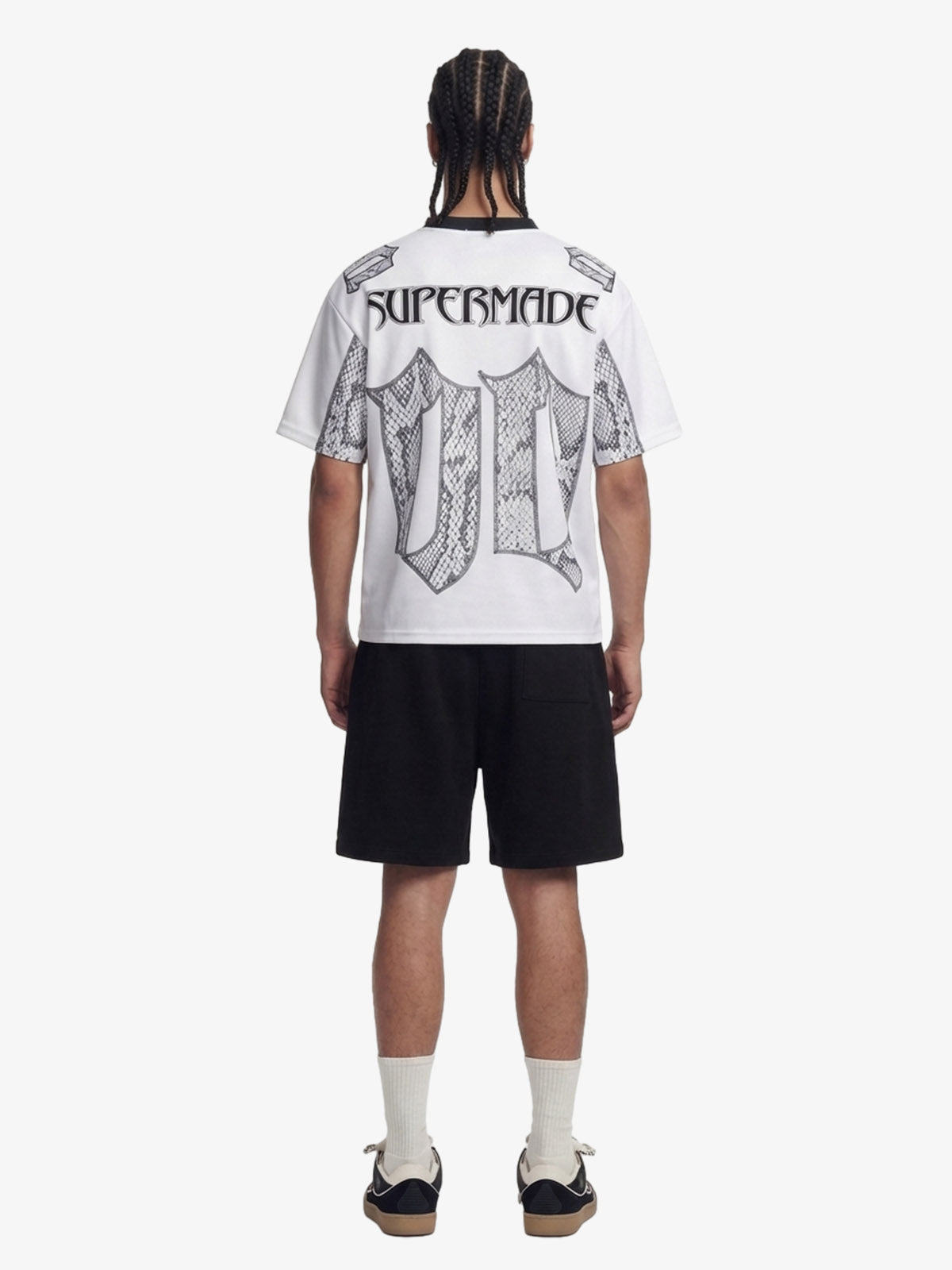 Jersey Style Snake Print T-Shirt - 2418
