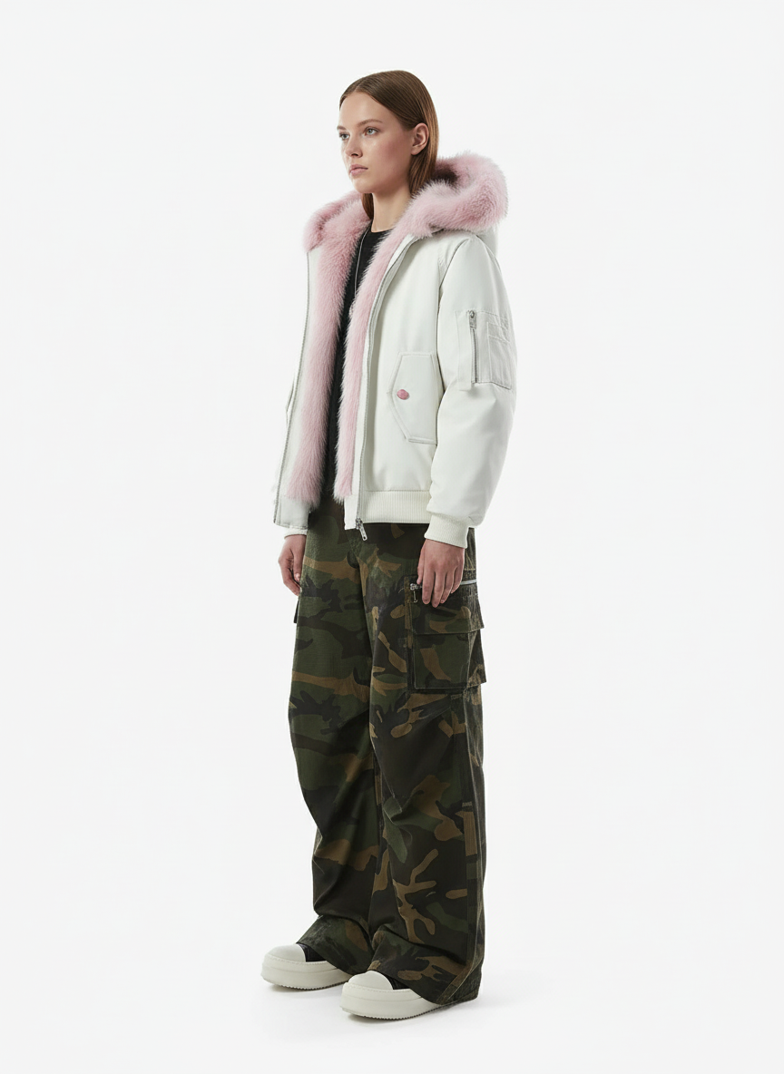 Vintage Multi-Pocket Functional Camo Cargo Pants