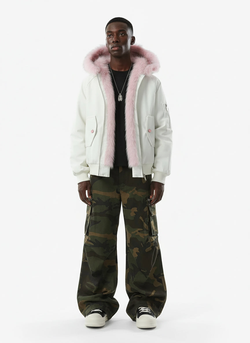 Vintage Multi-Pocket Functional Camo Cargo Pants