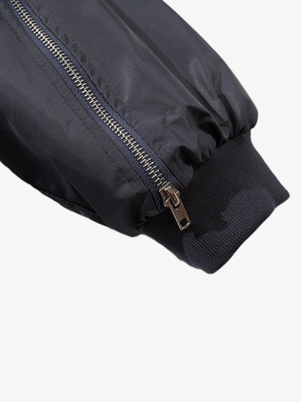 Minimalist Zip Bomber Jacket