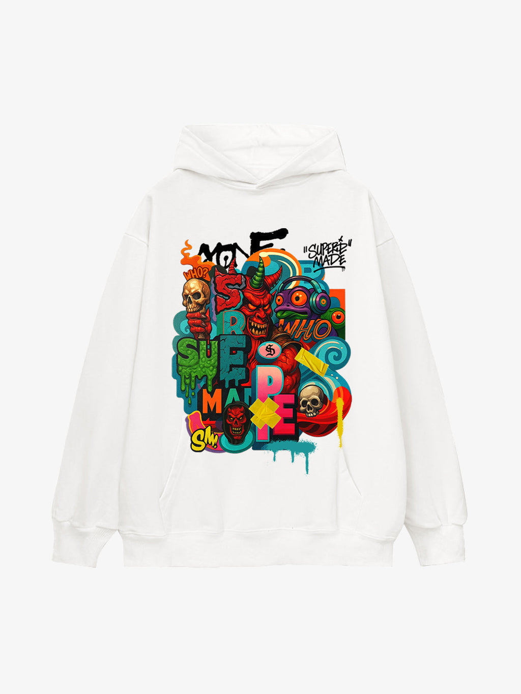 Theprecipice Devil Street Graffiti Carnival Hoodie