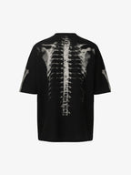 X-Ray Skeleton Graphic Waffle T-Shirt