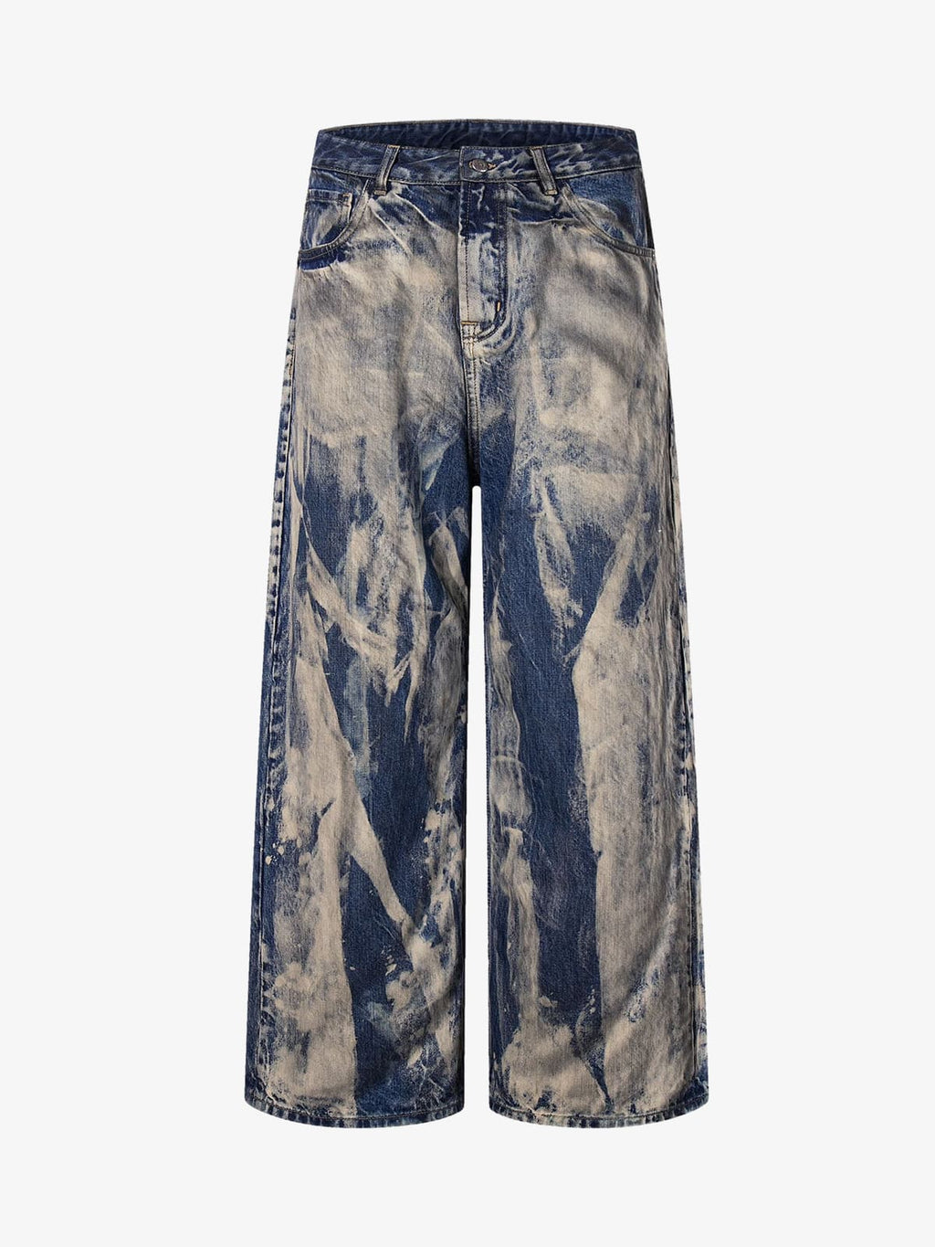 Vintage Acid Wash Tie-Dye Jeans