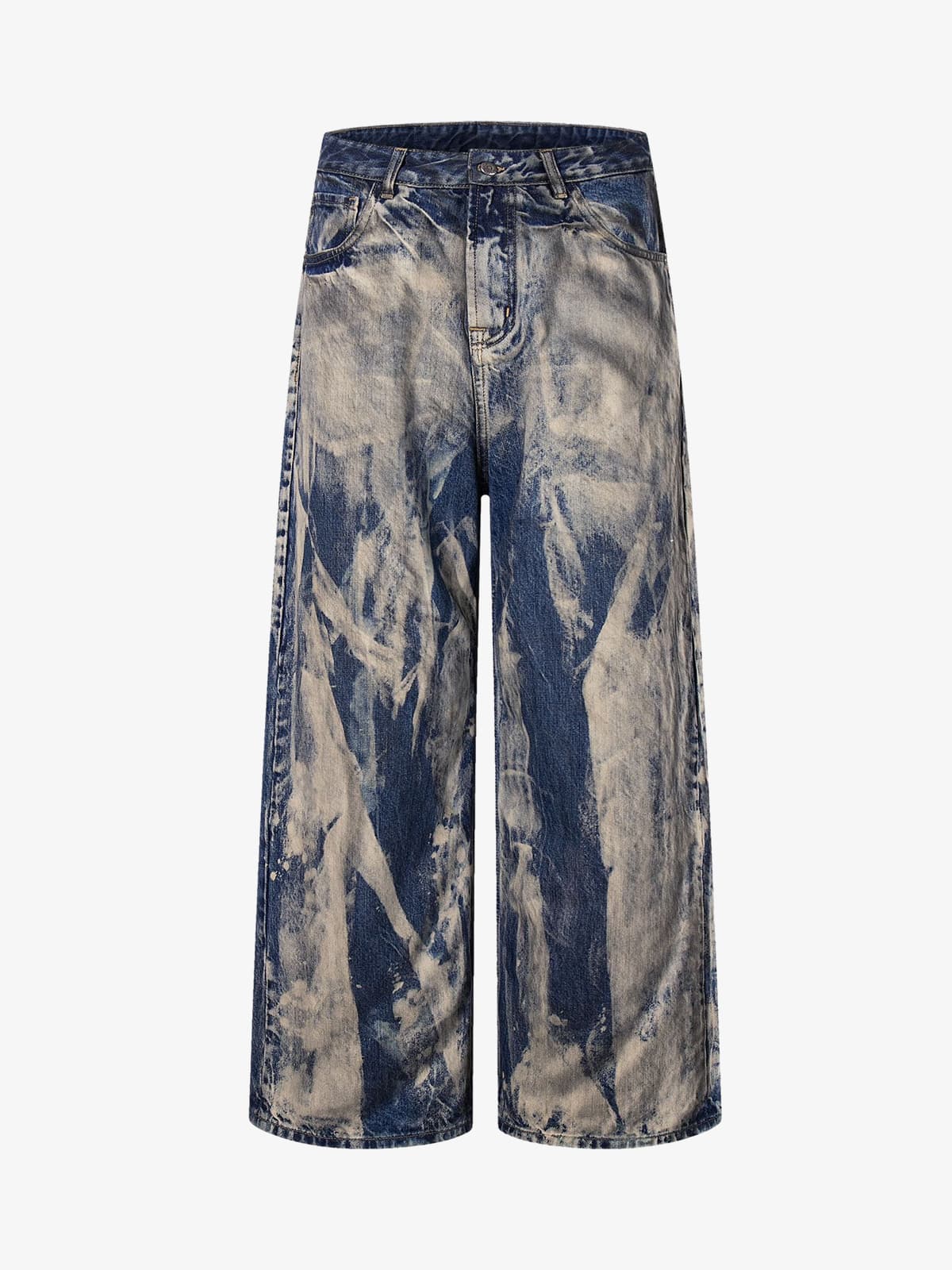 Vintage Acid Wash Tie-Dye Jeans
