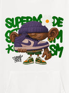 Street Cartoon Trend Sneakers Boy Hoodie