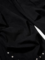 Bandana Waist Strap Multi-Pocket Cotton Cargo Pants