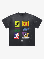 Vintage Soccer Icon Graphic T-Shirt