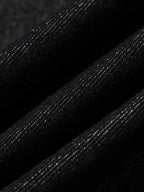 Stand Collar Clasp Detail Denim Jacket