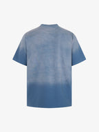Washed Graphic Print Cotton T-Shirt