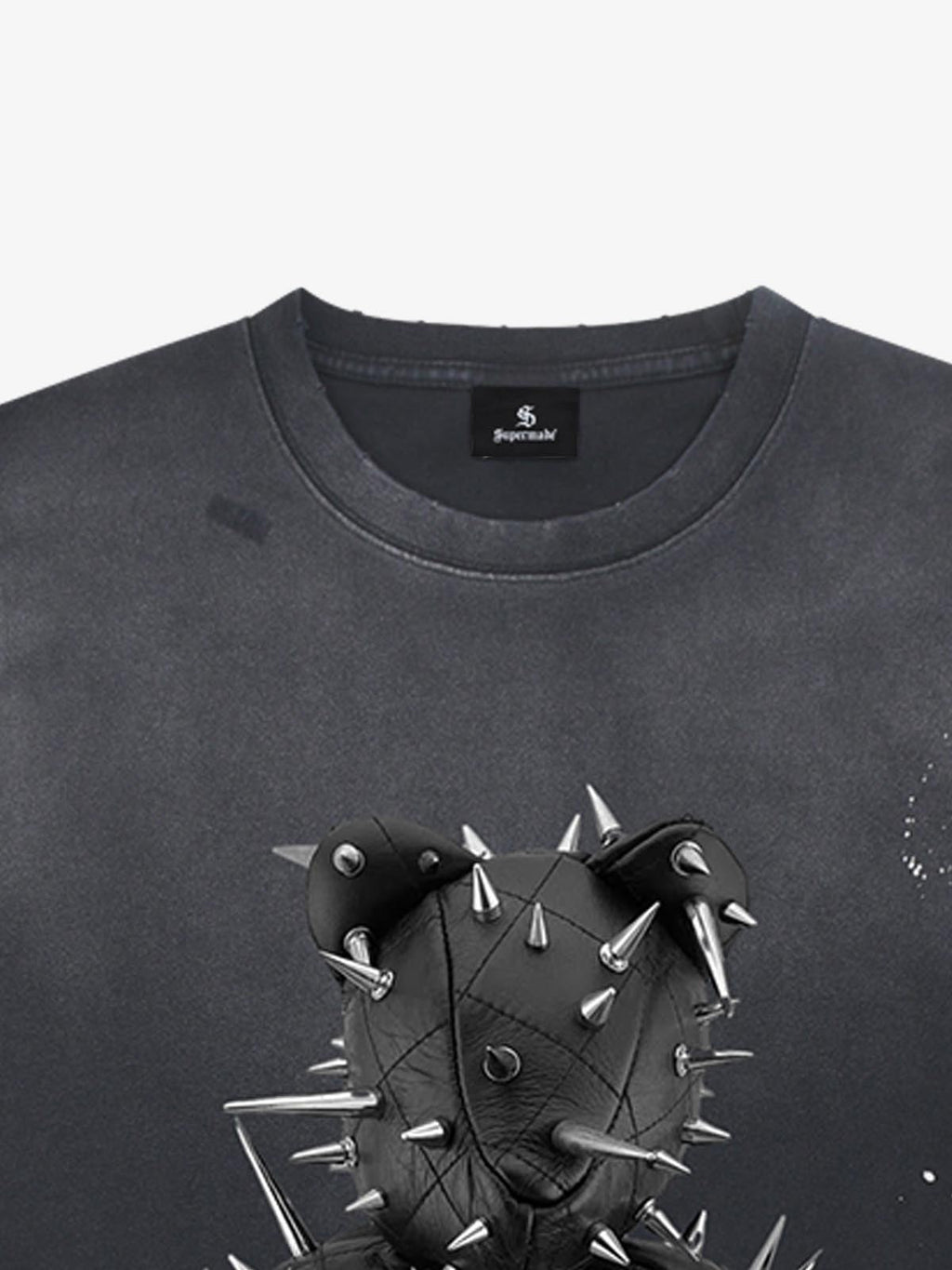 Spiked Bear Graphic T-Shirt