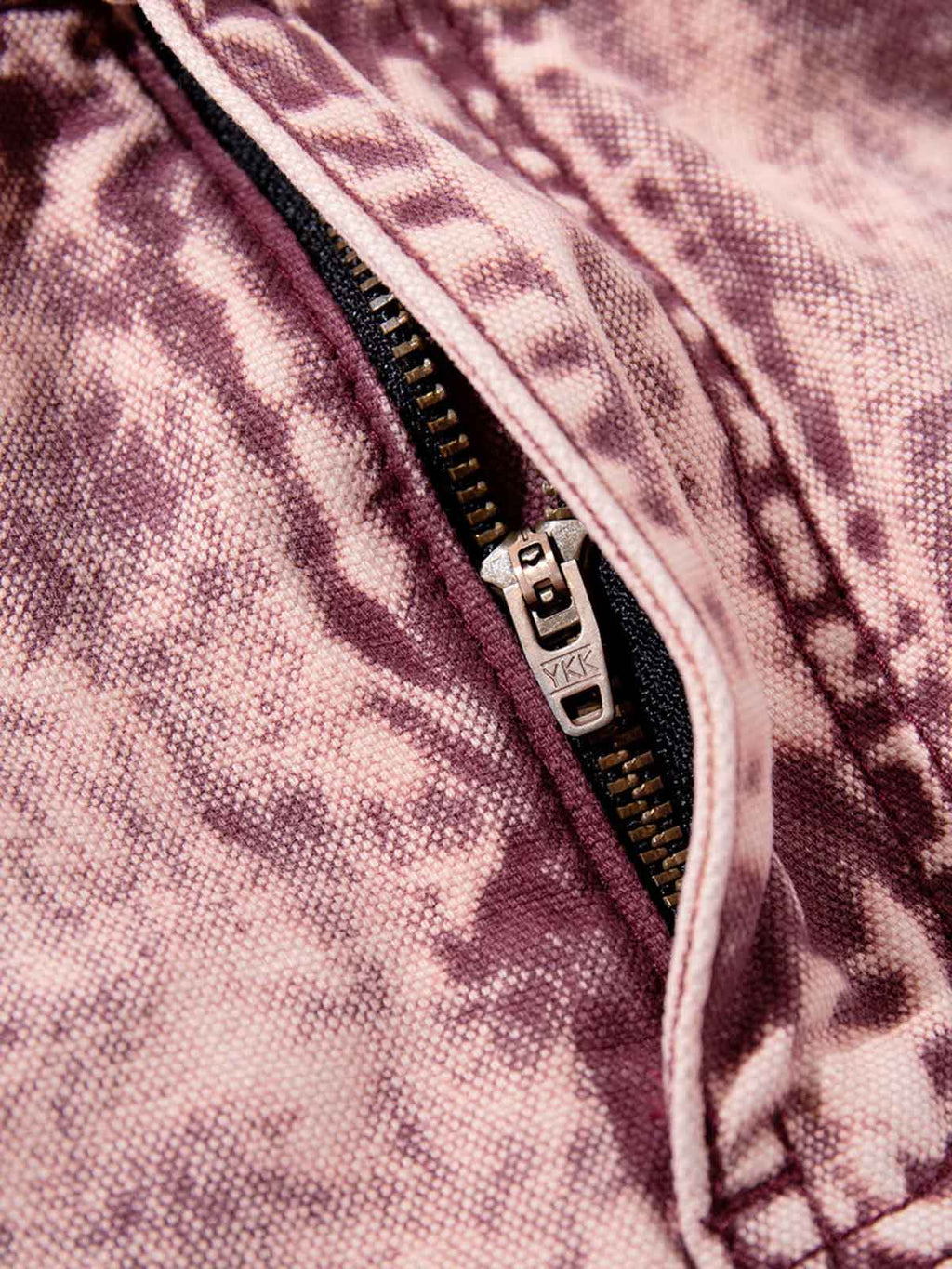 Purple Tie-Dye Finish Acid Wash Jeans