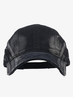 Washed Distressed Panel Baseball Cap