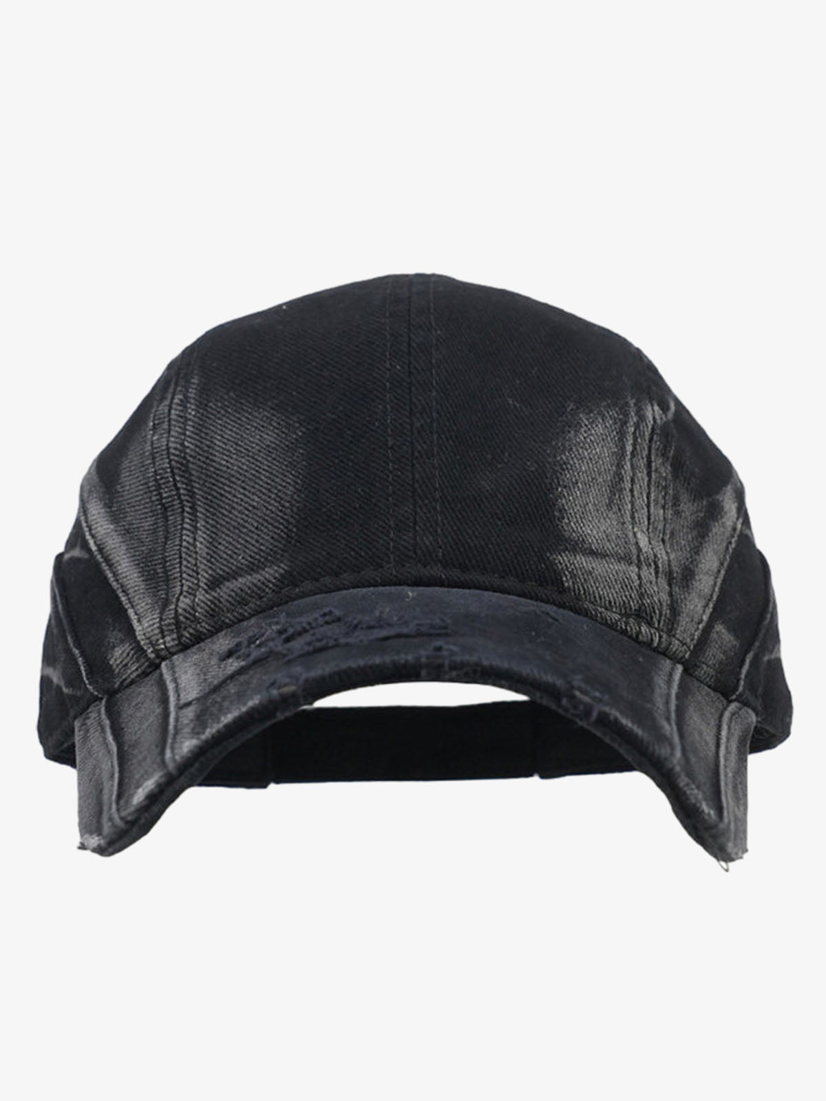Washed Distressed Panel Baseball Cap