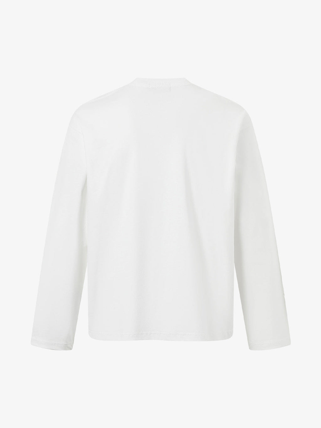 Retro Star Print Long-Sleeved T-Shirt