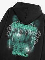 Gothic Skull Graphic Hoodie