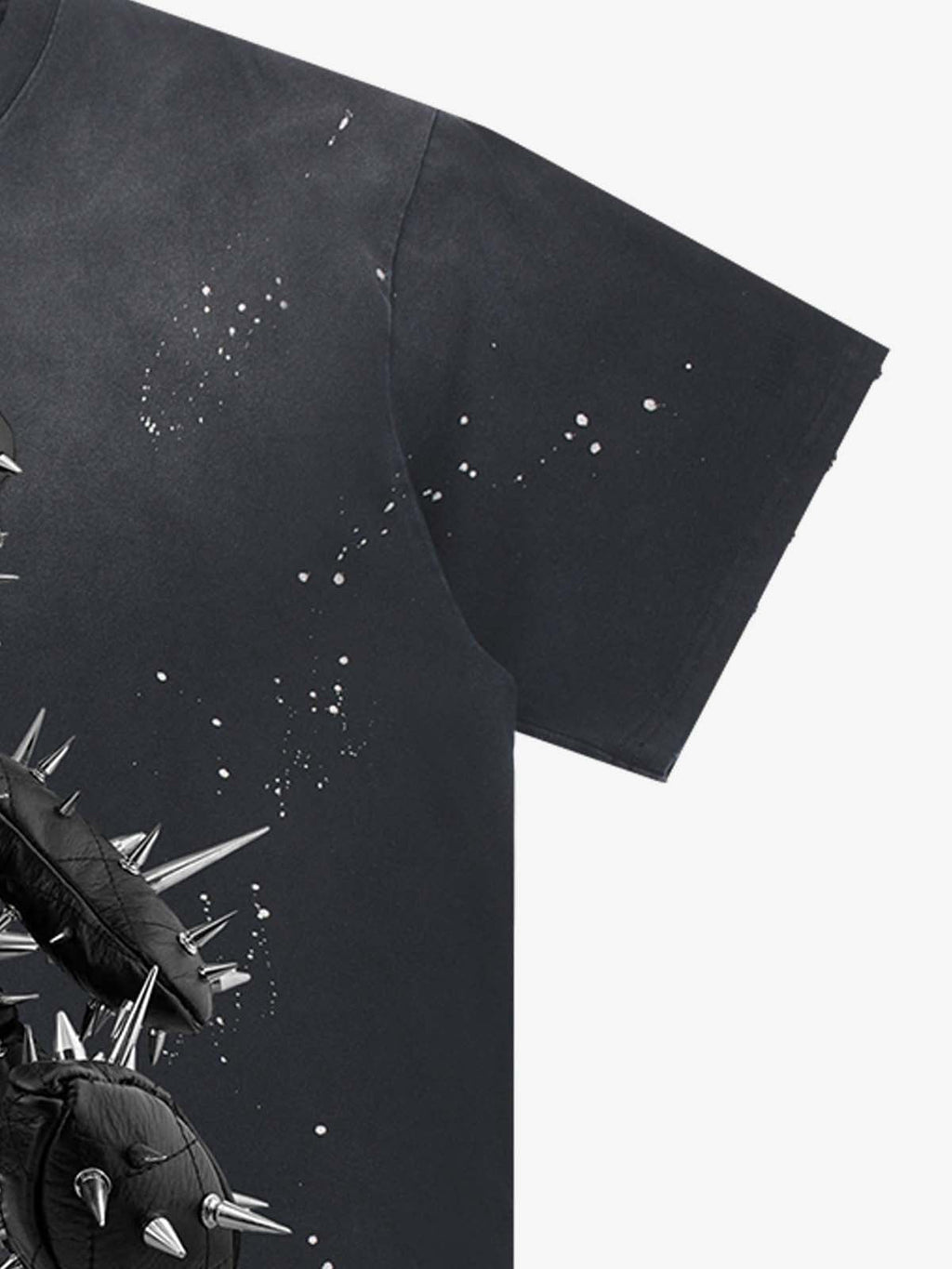 Spiked Bear Graphic T-Shirt