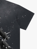 Spiked Bear Graphic T-Shirt