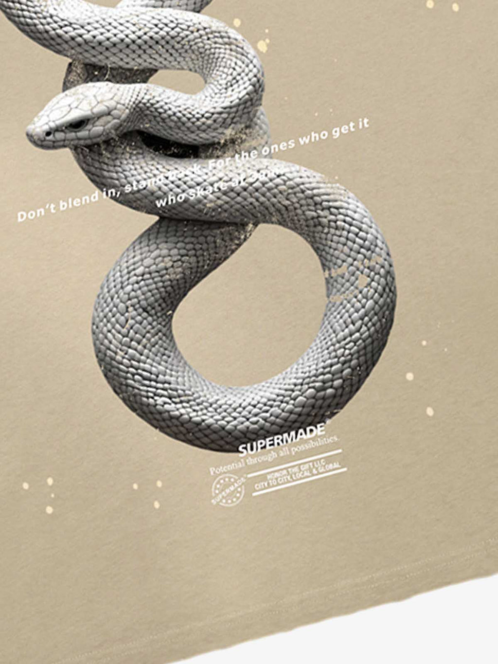 Realistic Snake Graphic T-Shirt