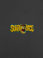 Street Graffiti Trendy Tiger Head Font T-Shirt