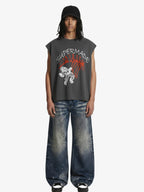 Fun Graphic Print Boxy Silhouette T-Shirt