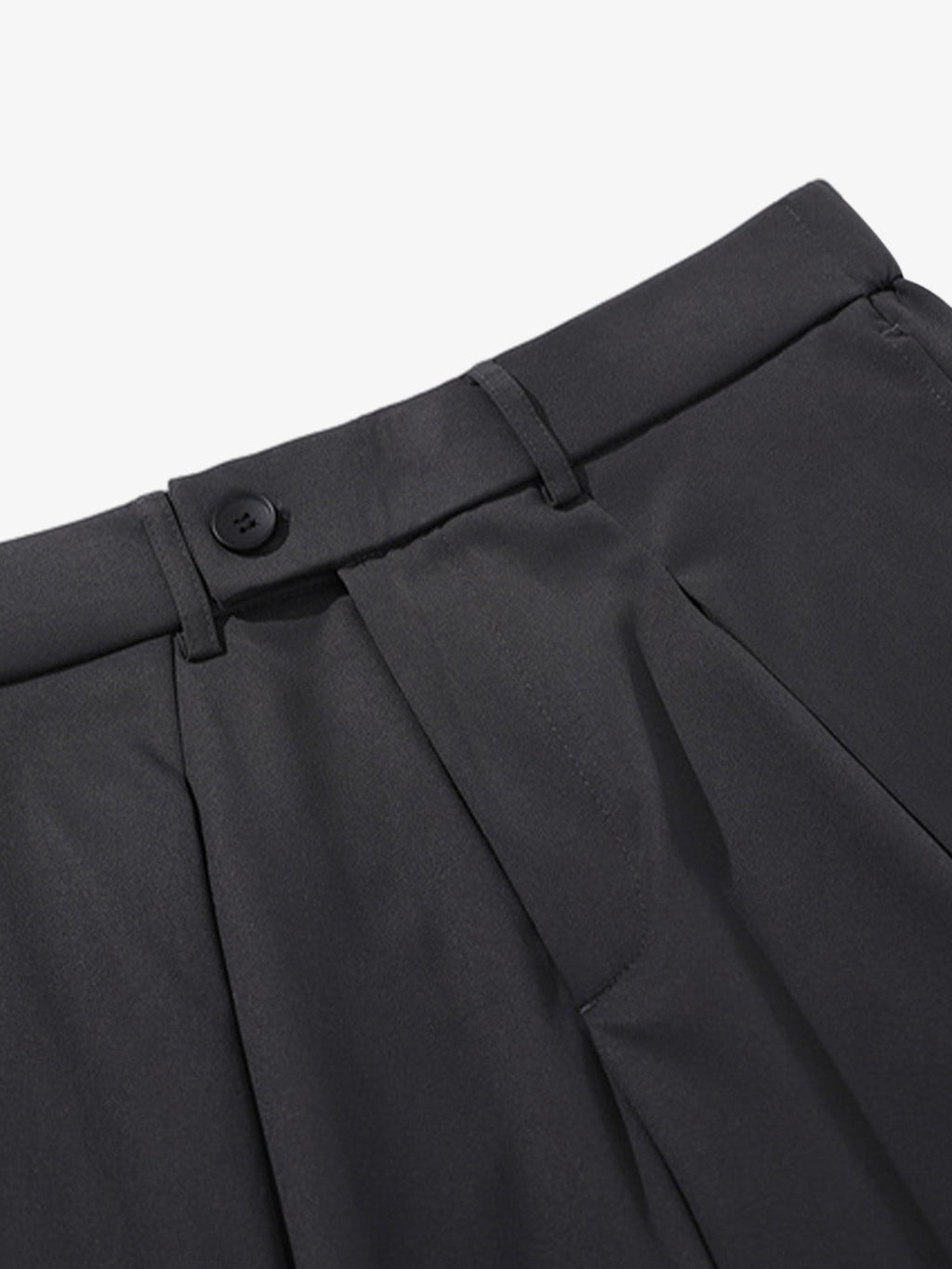 Pleated Drape Bootcut Suit Pants - 2588