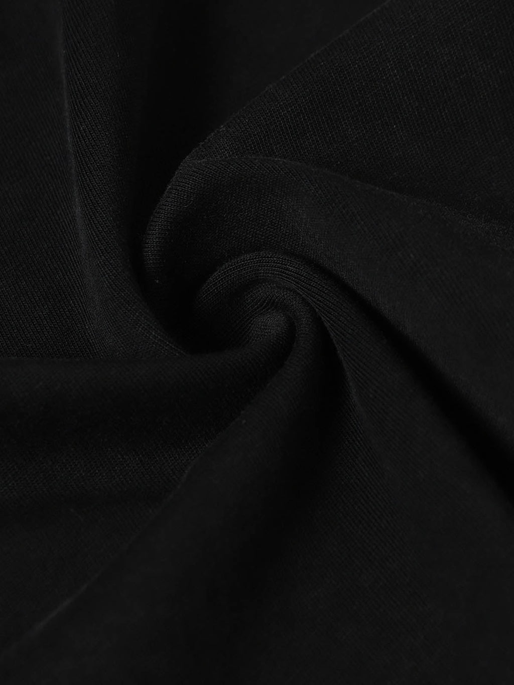 Washed Asymmetric Raw Edge Panel Knit T-Shirt
