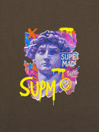David Sculpture Vibrant Graffiti Art T-Shirt
