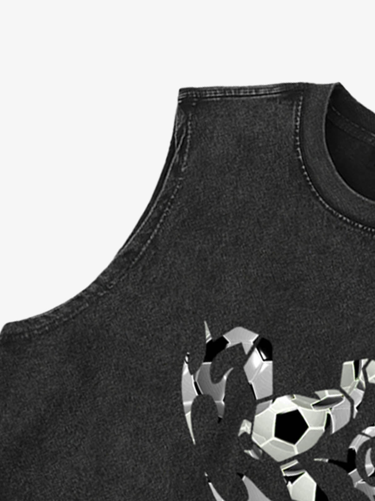 Scorpion Soccer Graphic Sleeveless T-Shirt