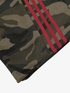 Retro Patchwork Embroidered Camouflage Barrel Pants - 2520