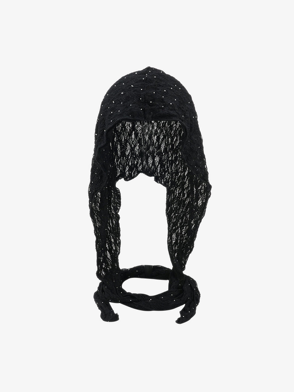 Vintage Lace Hollow Crochet Long Strap Headscarf Hat