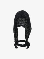 Vintage Lace Hollow Crochet Long Strap Headscarf Hat