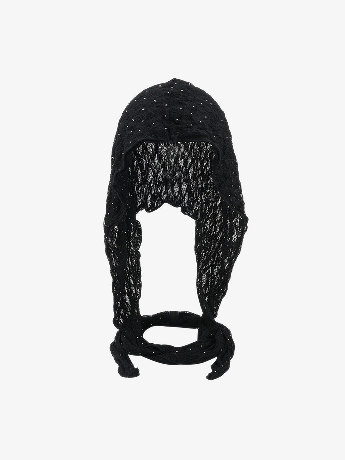 Vintage Lace Hollow Crochet Long Strap Headscarf Hat