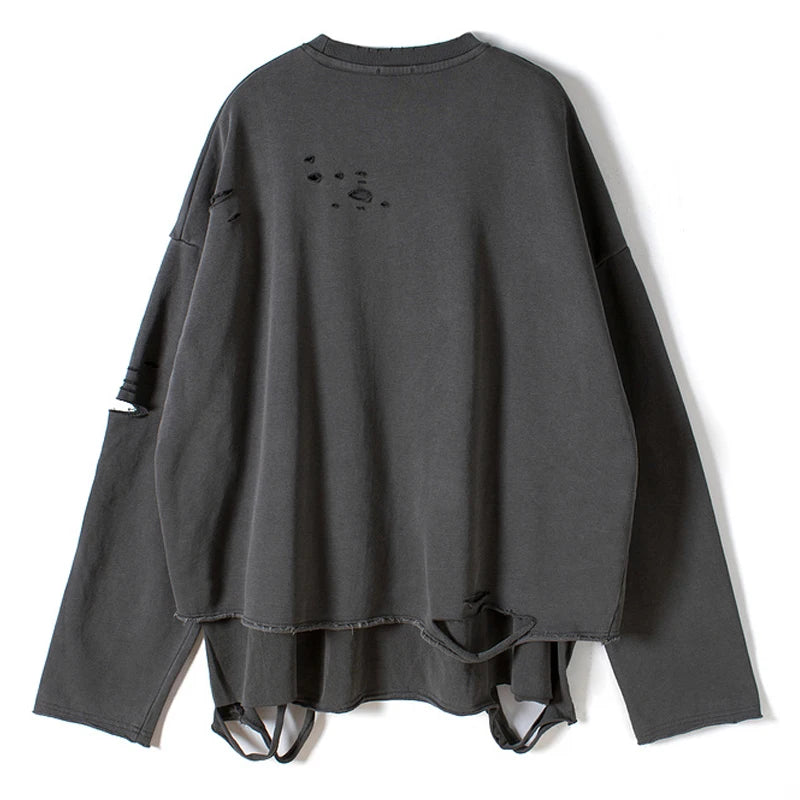 Vintage Oversized Sweatshirt — back view