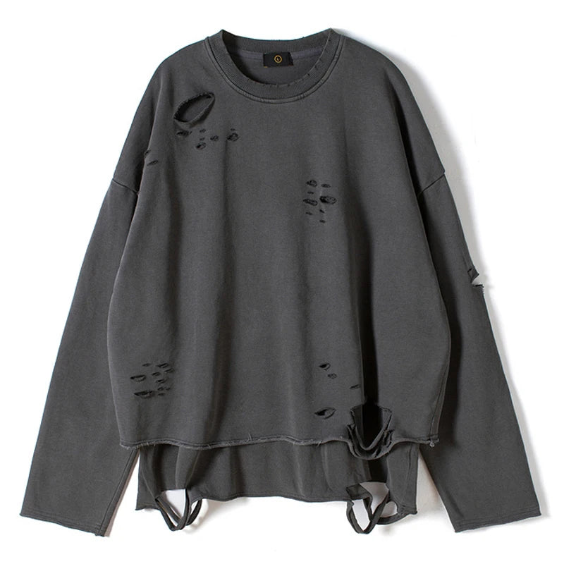 Vintage Oversized Sweatshirt — side view