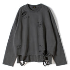 Vintage Oversized Sweatshirt — side view