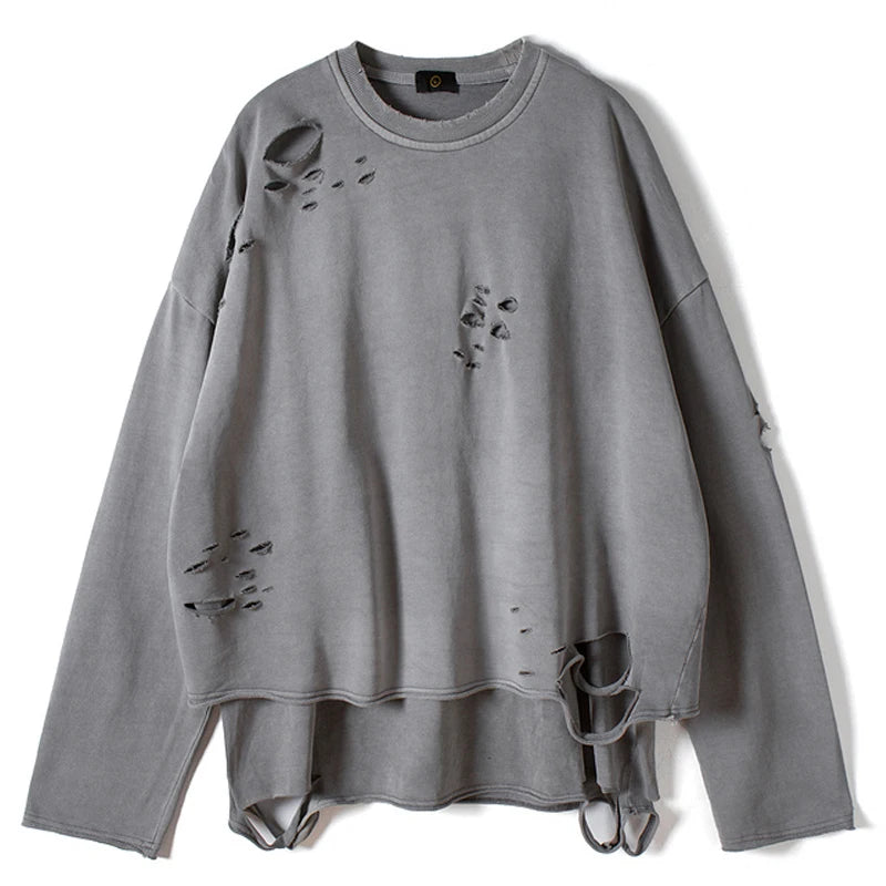 Vintage Oversized Sweatshirt — detail shot
