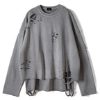 Vintage Oversized Sweatshirt — detail shot